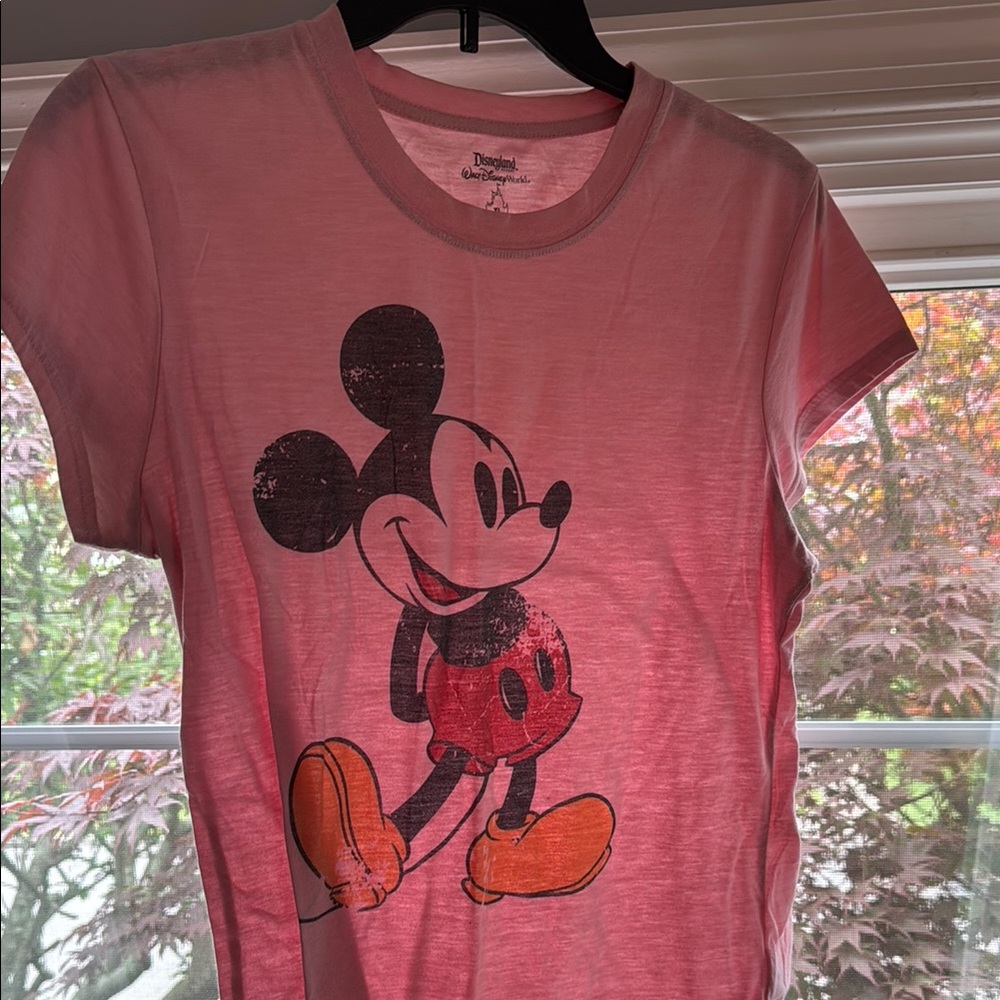 Disney Pink Mickey Mouse Vintage Tee